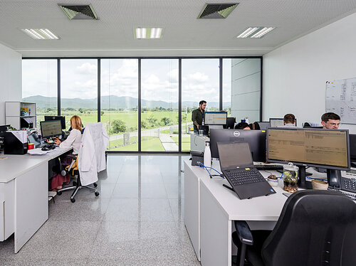 Bürogebäude in Thailand 